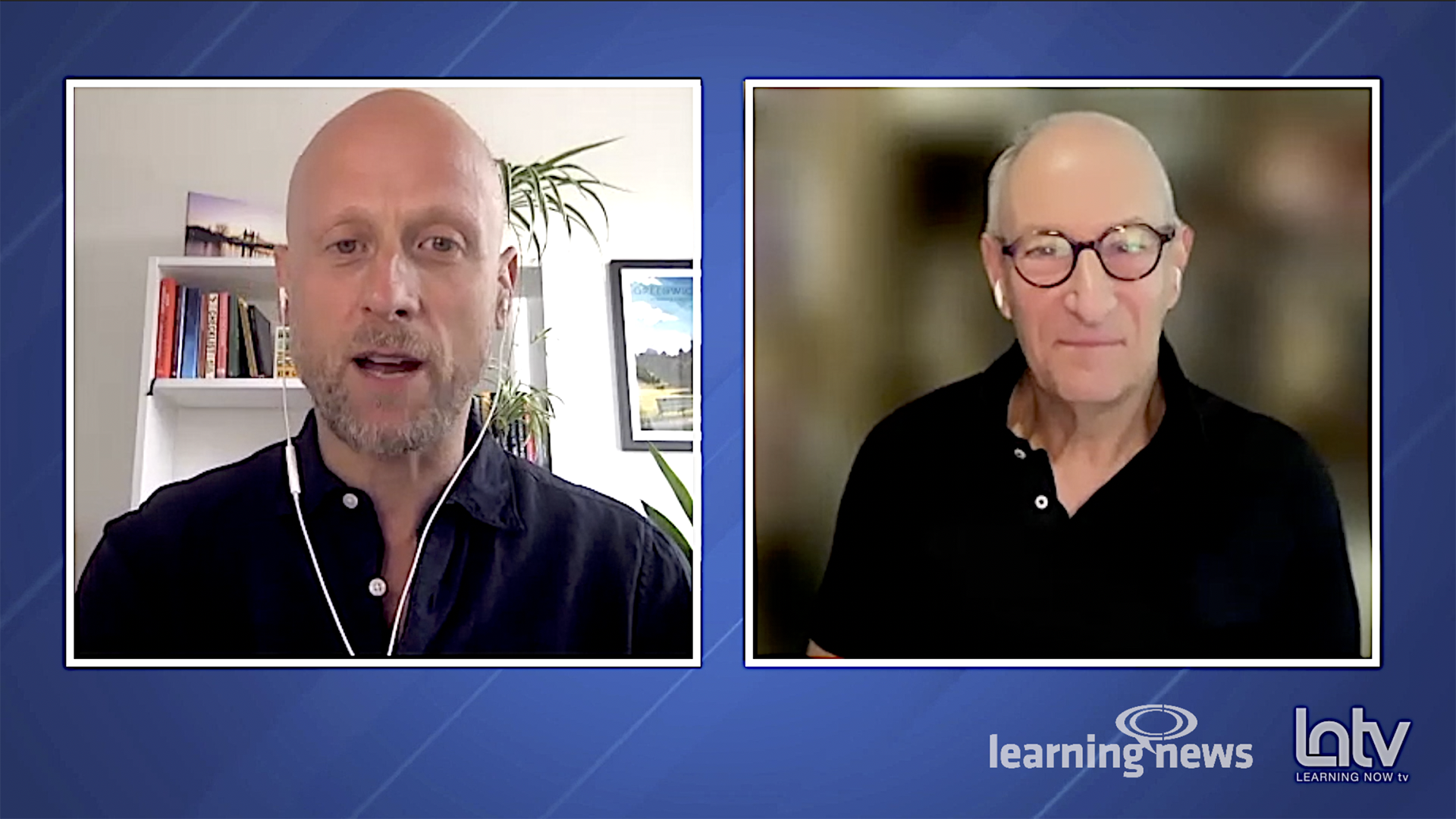 David James joins Learning Now TV, Sep 29